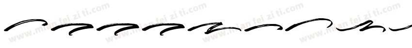 Speedwritten Swash字体转换